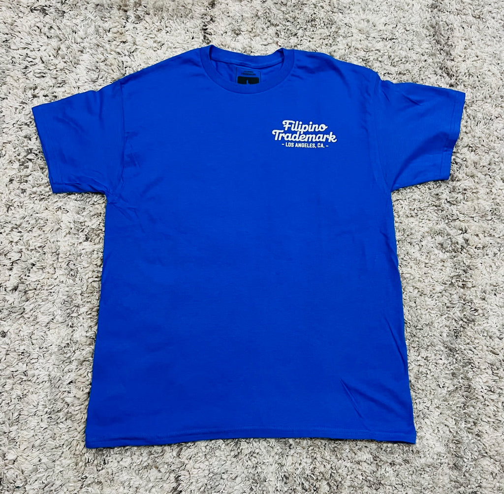 FILIPINO TRADEMARK T-Shirt LA Blue