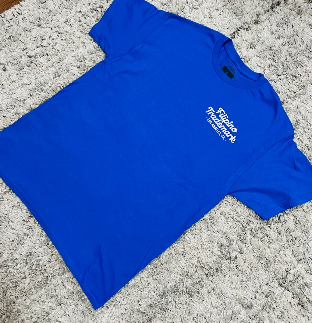FILIPINO TRADEMARK T-Shirt LA Blue