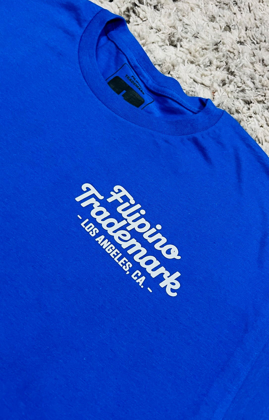 FILIPINO TRADEMARK T-Shirt LA Blue