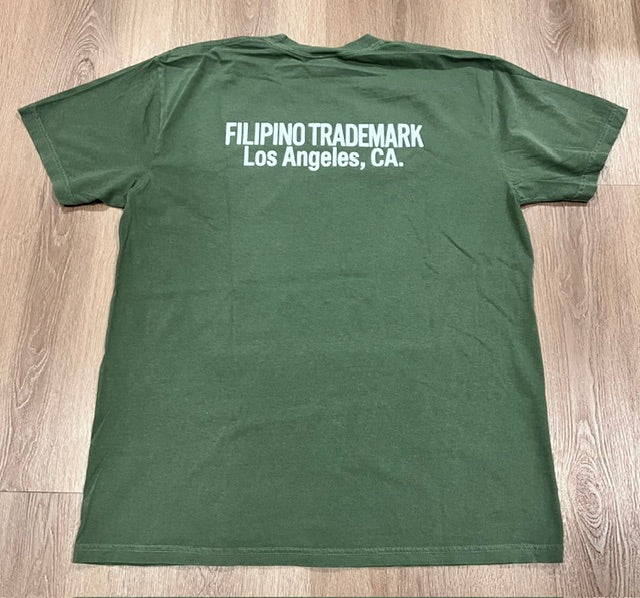 FILIPINO TRADEMARK LACA HEMP GREEN TEE